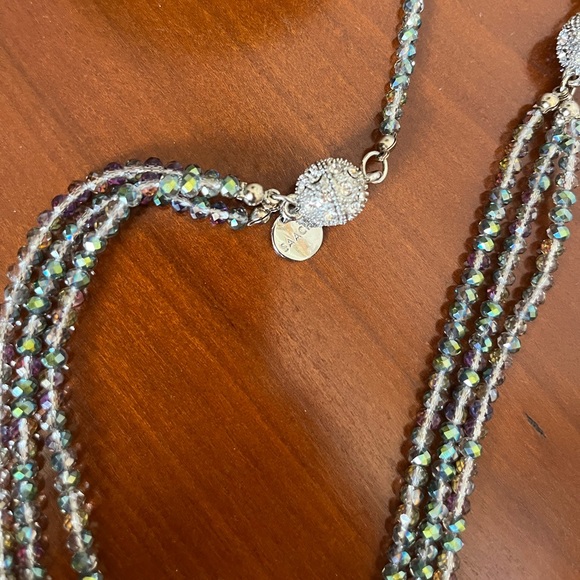 Saachi Silver sparkly Necklace - Picture 7 of 9